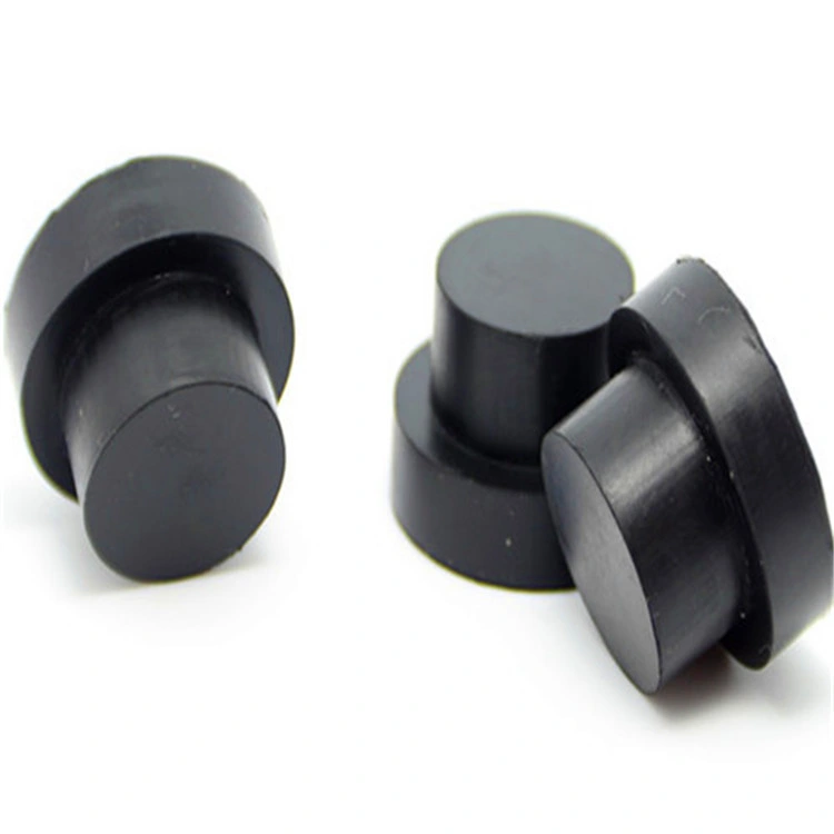 Enchufes de goma de silicona impermeables en forma de T redondos y cónicos de alta calidad 1