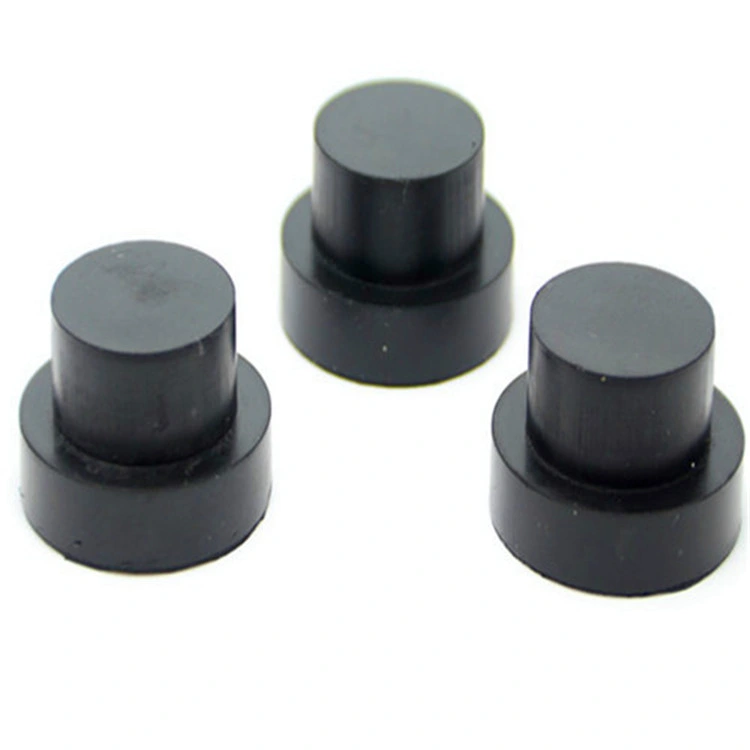 Enchufes de goma de silicona impermeables en forma de T redondos y cónicos de alta calidad 2