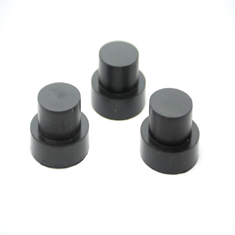 Enchufes de goma de silicona impermeables en forma de T redondos y cónicos de alta calidad 3